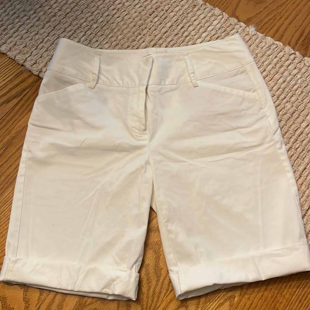 White shorts